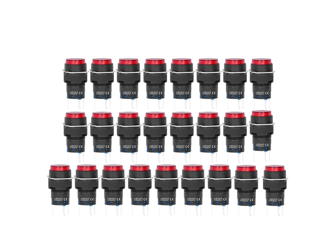 25 interruptores de luz de 12 V para equipos de automatización