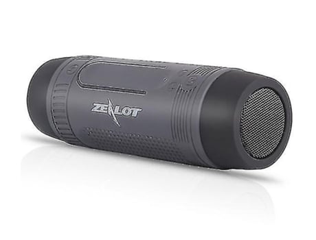 Altavoz Bluetooth de 10 W con alimentación móvil Bluetooth 5.0 Reproducción de 24 horas Gris BISBISOUS