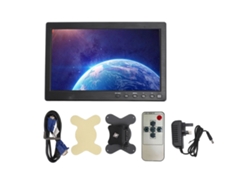 Monitor Usb Portátil Hd Ips De 10.1 Pulgadas 1024x600 Para Pc Cctv Pos Con Enchufe Uk