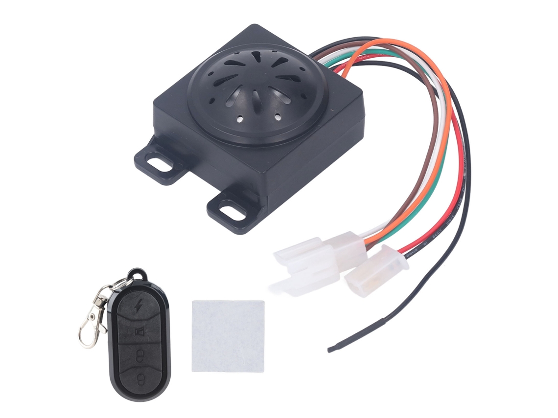2026-alarma Antirrobo Para Bicicleta Eléctrica Con Control Remoto Inalámbrico Sistema De Seguridad Para Motos Eléctricas Y Patinetes