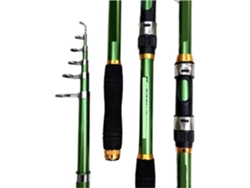 Caña De Pescar Telescópica Fibra Carbono Resistente, Accesorio Para La Alimentación Carpas, 2,1-3,6 M, 3,6 M
