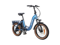 Bicicleta eléctrica Cyrusher Nova 20 con cuadro abierto, motor de 250 W, batería de 36 V y 15 Ah