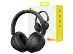 Auriculares Bluetooth Baseus Bass 30 Max Negros Con Anc