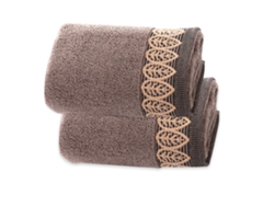 Conjunto de Toallas de Mano Suaves y Absorbentes de Algodón Marrón Kofihety - 2 uds (34x75 cm)