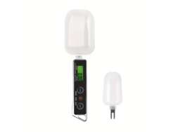 Balança De Cozinha Cuich Báscula De Cuchara Medidora Digital, Acero Inoxidable, Alta Precisión 0,01 G-500 G Negro