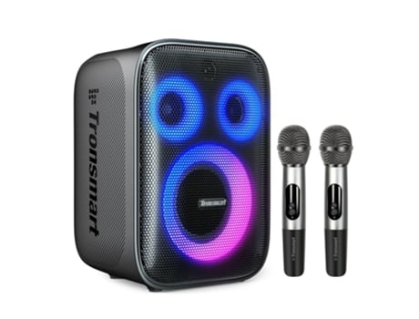 Altavoz Bluetooth TRONSMART Halo 200 con 2 Micrófonos Inalámbricos Negro