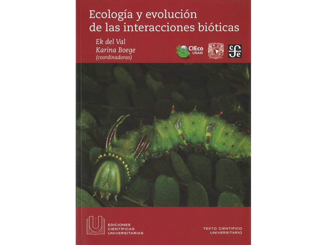 Libro Ecologia Y Evolucion Interaciones Bioticas de Ek del Val (Español)