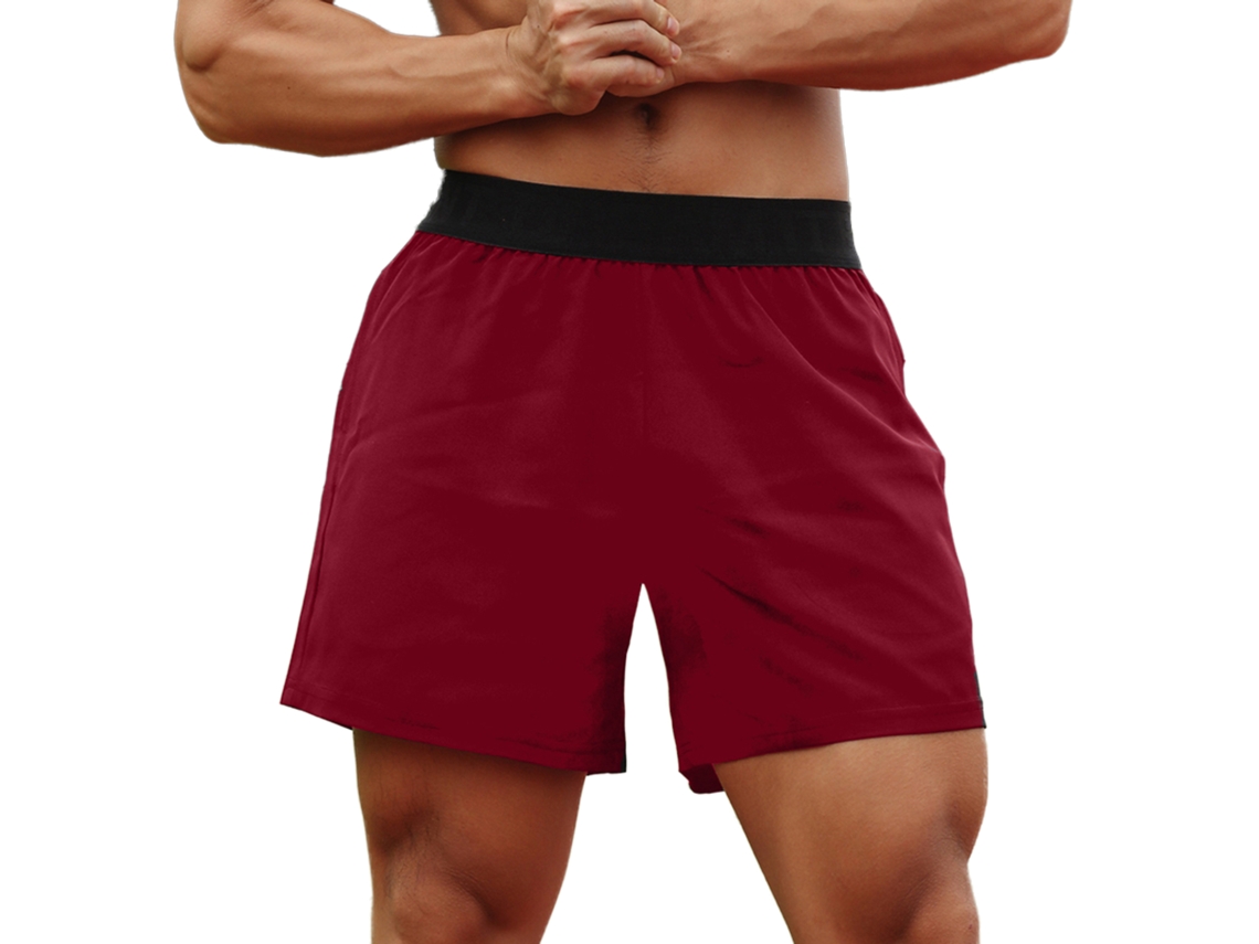 2026rebe-pantalones Cortos Deportivos Para Hombre Con Cintura Elástica Bolsillos Y Loop Para Toalla Running Baloncesto