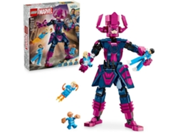 Lego Marvel Los Cuatro Fantásticos Vs. Figura de Galactus para construir: juguete de superhéroe con minifiguras.