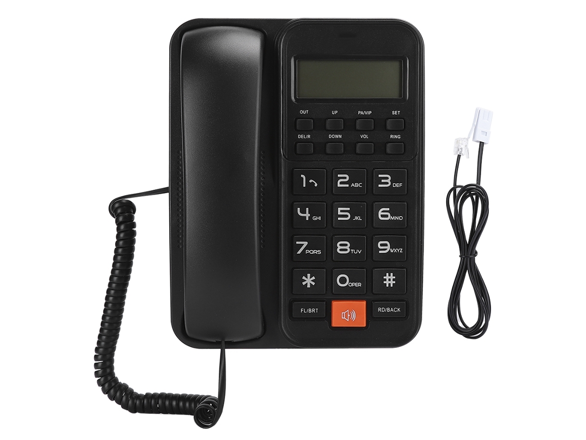 Llamadas telefónicas fijas e identificación de llamadas