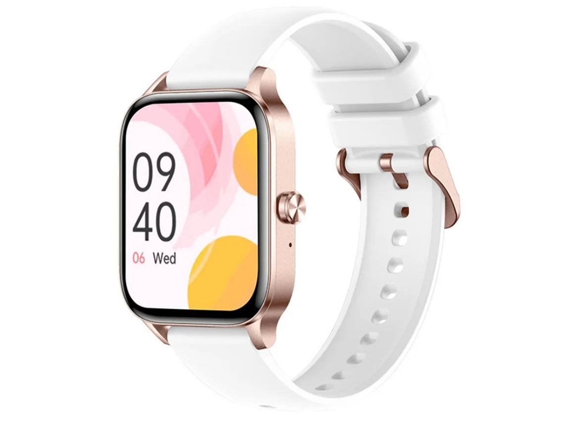 Reloj inteligente con actualizaciones meteorológicas, monitorización de frecuencia cardíaca y presión arterial, monitorización de la salud femenina, varios Bestvite