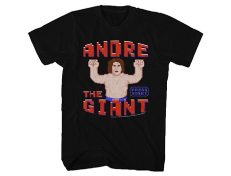 Camiseta ROCKINSTONE Andre The Giant Videojuego (XXL)