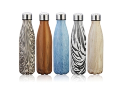 Botella térmica creativa simple de 17 oz, de acero inoxidable, con aislamiento al vacío, para bicicleta eléctrica Ly