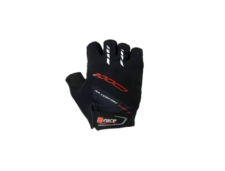 Guantes B-RACE Ciclismo Bump Gel Negro (L)