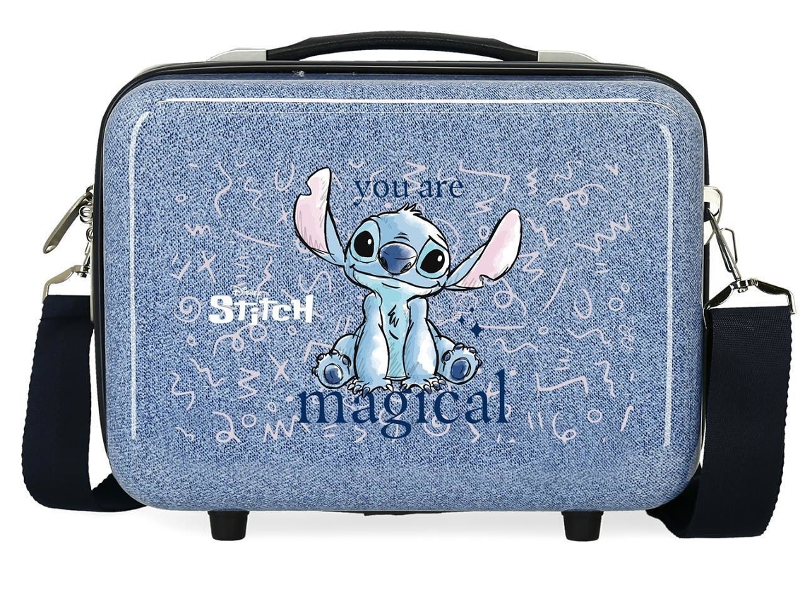 DISNEY Neceser De Viaje ABS Stitch You Are Magical Azul