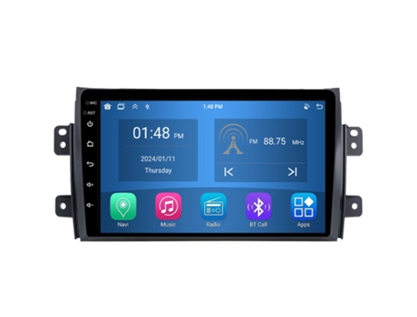Autoradio 4GB RAM64GB ROM ROVERONE para Suzuki SX4 1 2006 - 2014 para Fiat Sedici 189 2005 - 2014 CarPlay Android Coche Radio Bluetooth Navegación