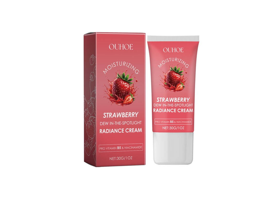 Crema hidratante facial iluminadora radiante