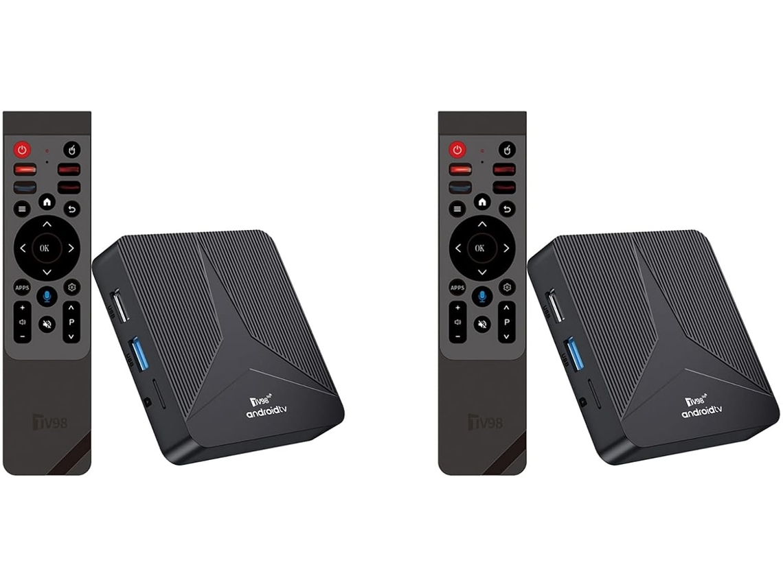 2x Android 14 Tv Box, 2gb 16 Rk3518 Quad-core, 4g 5 Dual Wi-fi, Compatible 265 8k Hd Bt.