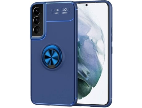 Funda Samsung Galaxy S22 Ultra HFS-HOUSE Kickstand (Azul)