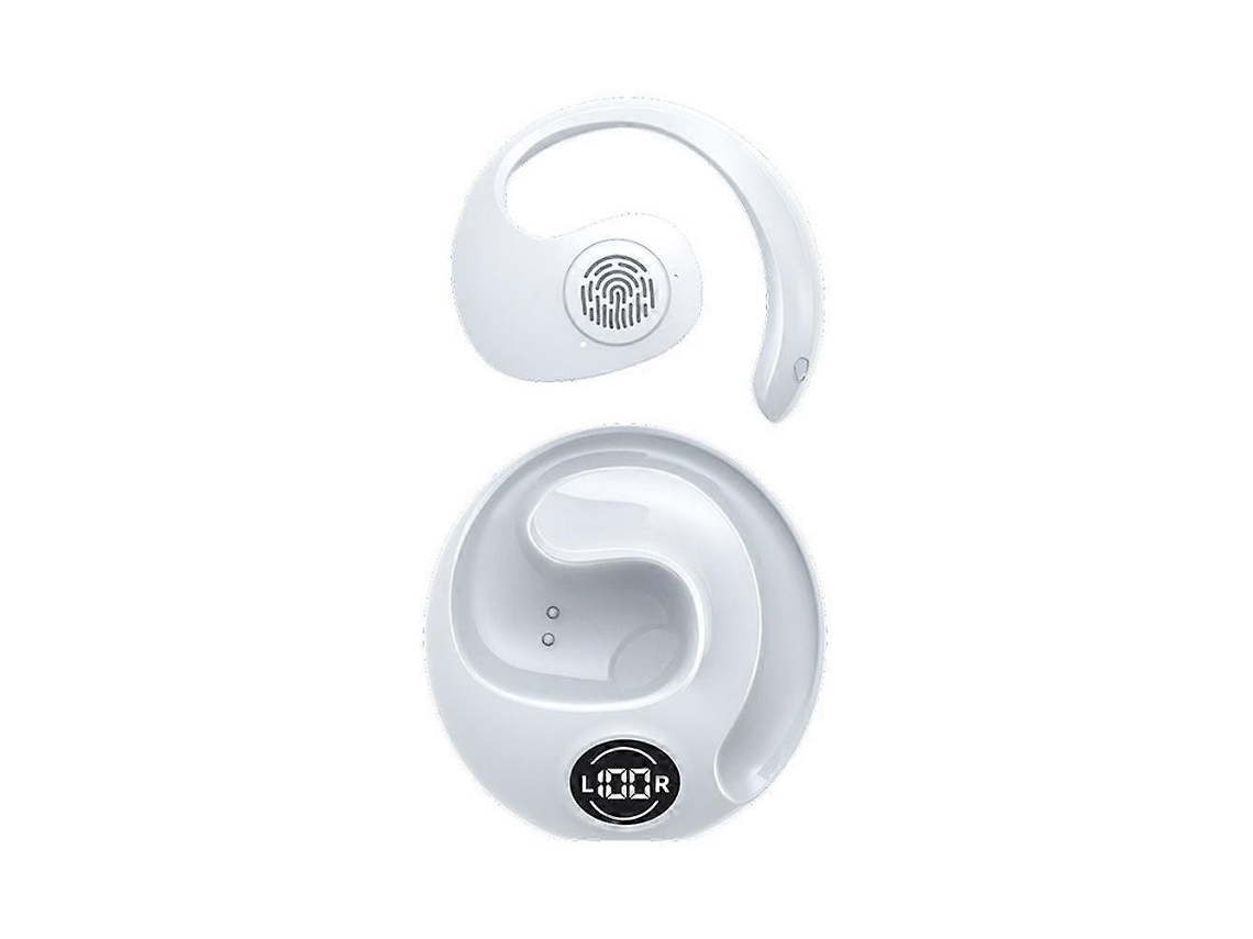Auriculares inalámbricos Bluetooth con gancho para la oreja, mini auriculares Bluetooth estéreo con graves Nostalgia88