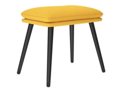 Reposapies VIDAXL Amarillo Tela (45x29,5x35 cm)
