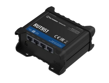 Router TELTONIKA RUT951000000 (Blanco - Negro - Wi-Fi - RJ45 - Ethernet LAN)