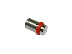 Tapon Para Tubo Multicapa 20 Mm, Para Uso Con Maquina Prensadora, Gris Suinga