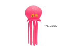 Medusa de goma blanda, juguete sensorial antiestrés, ideal para la bañera y la piscina, de Rosewell.