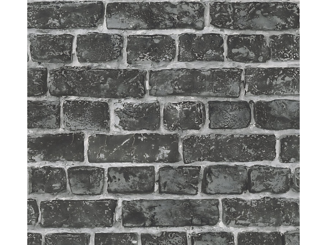 306822-Gu Papel Pintado Efecto Piedra Azulejos Lisos Mate 5 33 M2 PROFHOME
