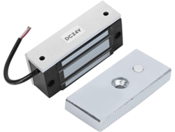 Cerrojo Electromagnético Dc24v De Puerta Magnético Eléctrico Con Alimentación Encendida Tensión 60kg Aleación Aluminio
