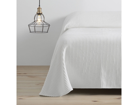 Colcha ALEXANDRA HOUSE LIVING Bali (Blanco - 200 x 270 cm)