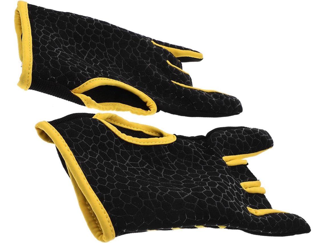 Guantes Deportivos Profesionales Antideslizantes Con Dedos Descubiertos, Transpirables, Para Bolos.
