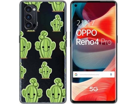 Carcasa Oppo Reno 4 Pro 5G TUMUNDOSMARTPHONE Cactus Multicolor