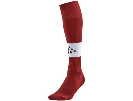 Calcetines para Hombre CRAFT Squad Contrast Rojo para Fútbol (EU 31 - 33)