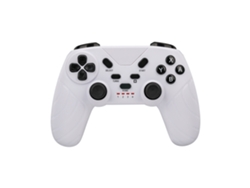 Mando inalámbrico Bluetooth Pro 6 en 1 para Switch 2, PC, Android TV e iOS, con sensor de movimiento y doble vibración, blanco. Aeuzwr