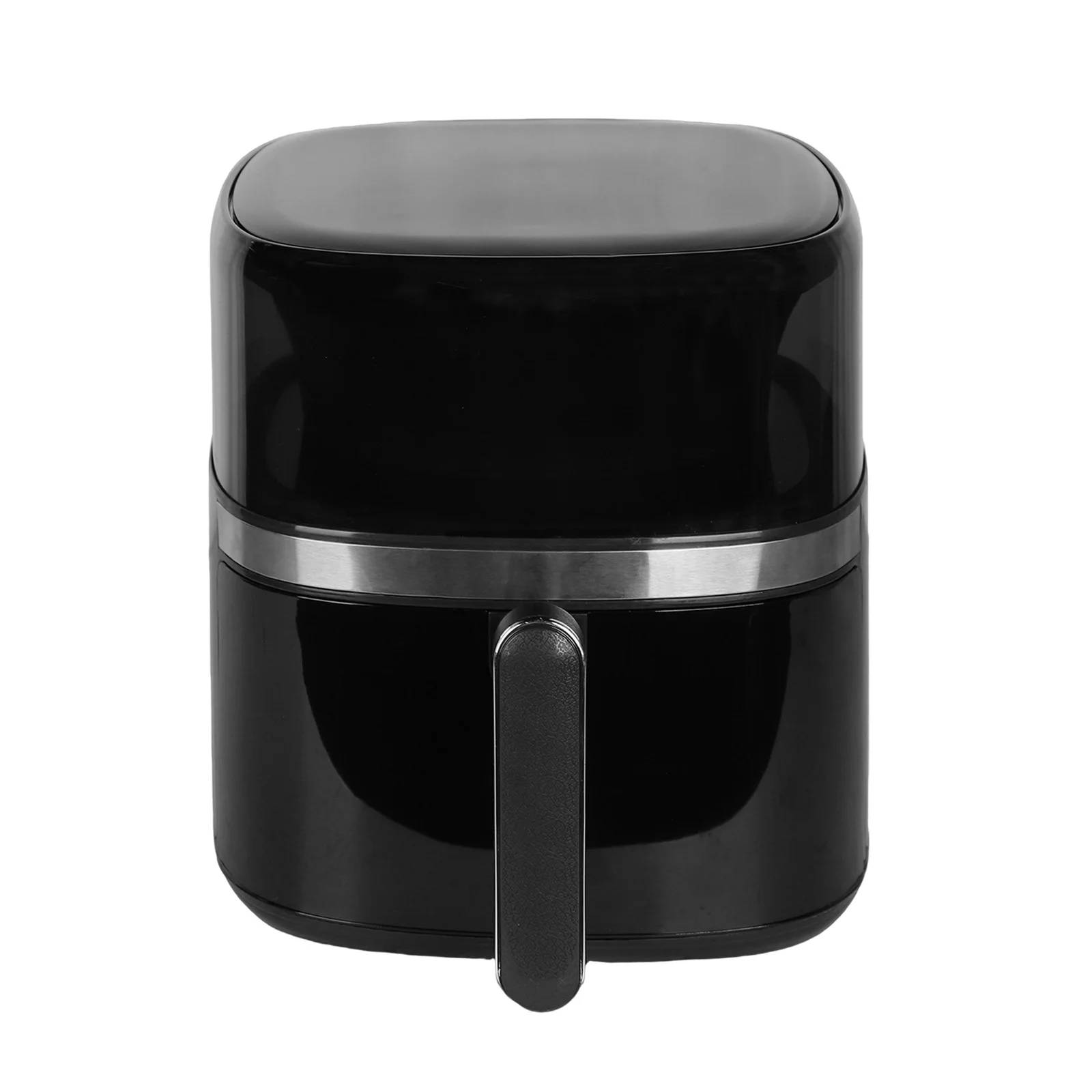Freidora De Aire Digital (negra) De 6 Litros, Fabricada En Plástico Moderno Con Controles Digitales.