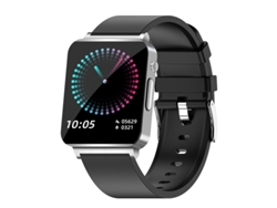 Reloj inteligente, pantalla táctil HD sin bordes de 1,72 pulgadas, IP67 a prueba de polvo y agua, negro Bestvite