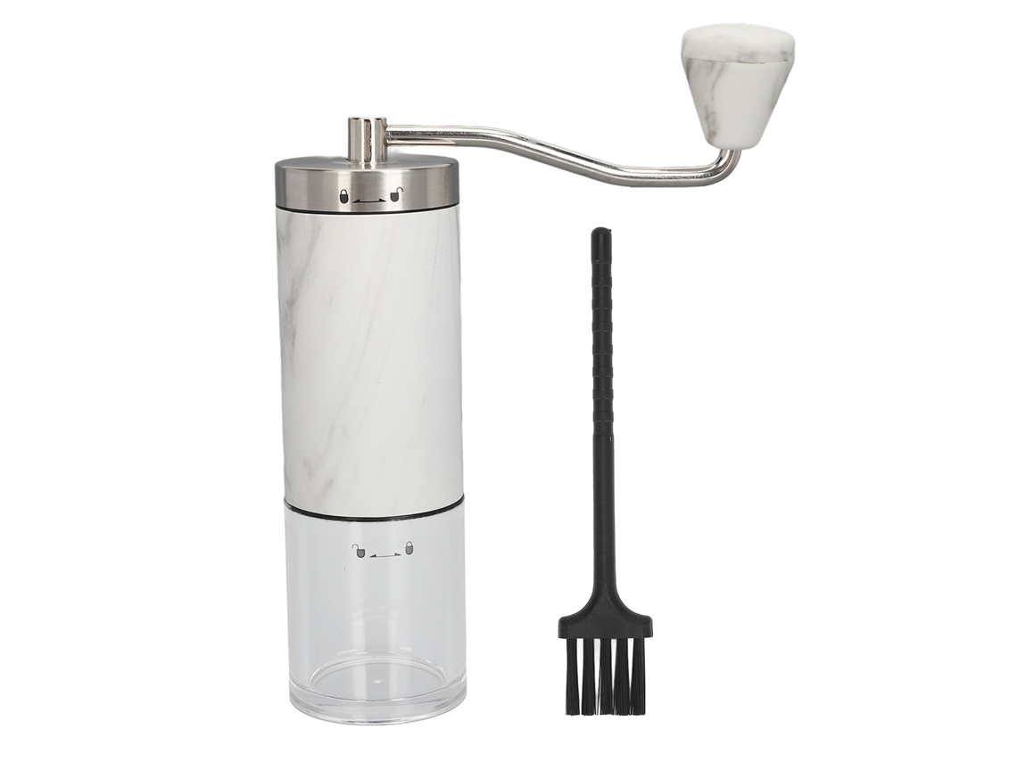 Molinillo De Café Manual De Acero Inoxidable Con Núcleo Cerámico Ajustable Para El Hogar, Camping Y Viajes Ct50101