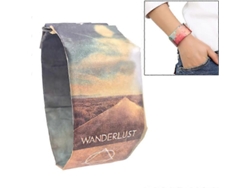 Reloj de pulsera electrónico inteligente Hengrongshen con diseño creativo, resistente al agua y con diseño de viaje.
