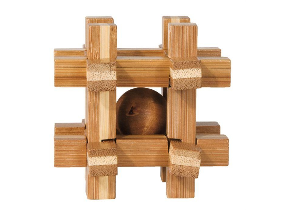 Puzzle FRIDOLIN (Madera - Marrón - 9 x 9 x 9 cm)