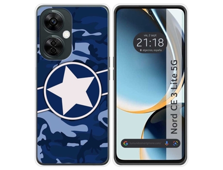 Funda Silicona para Oneplus Nord CE 3 Lite 5G diseño Camuflaje 03 Dibujos