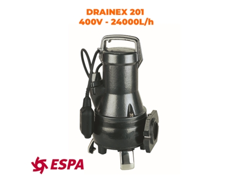 ESPA bomba sumergible para aguas residuales - Modelo DRAINEX 201