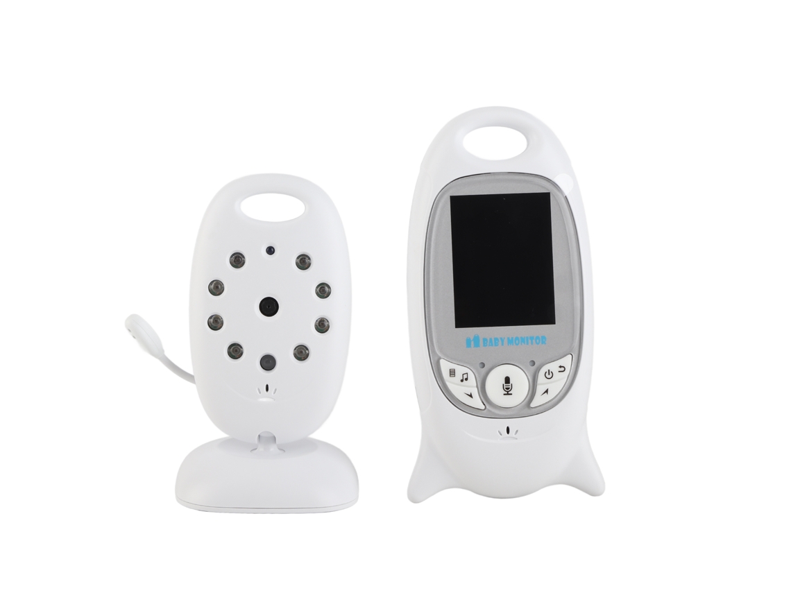 Monitor De Video Para Bebés 2.4g Con Intercomunicador Bidireccional Y Pantalla Lcd Con Cámara.