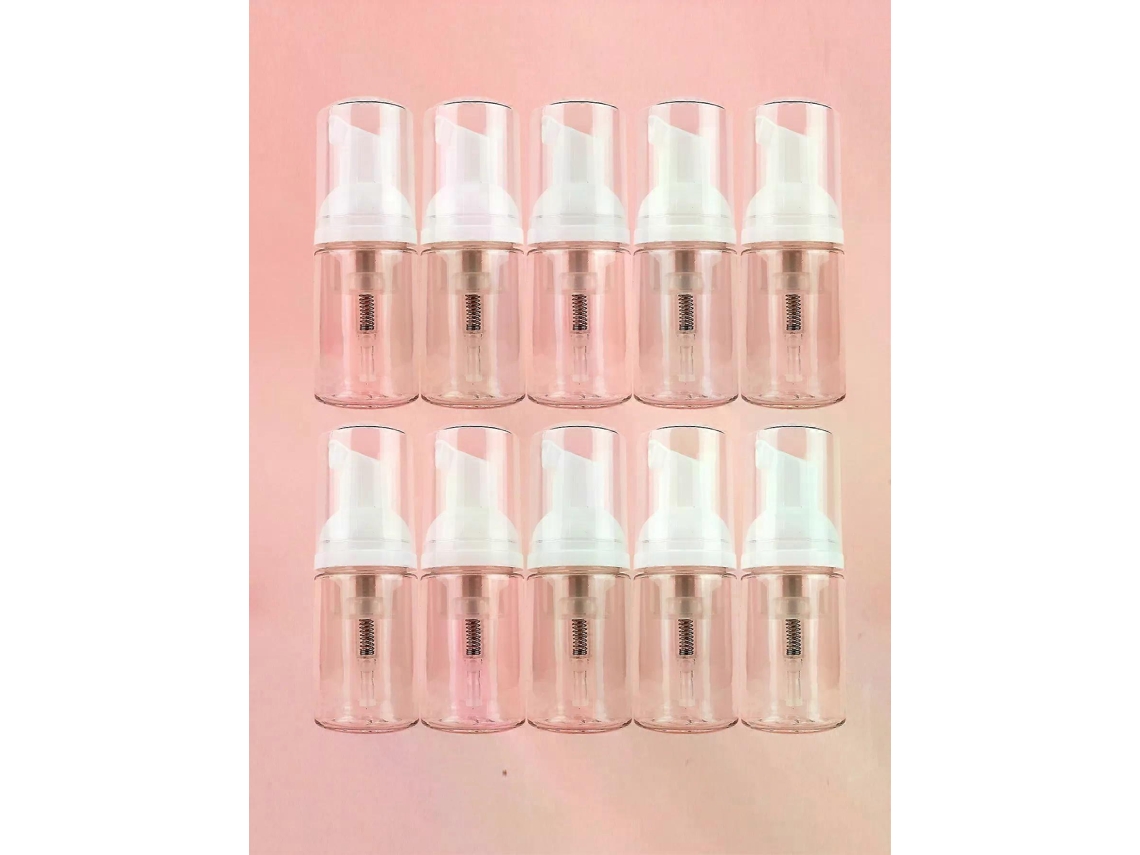 Bomba de espuma plástica para limpiador facial, botellas vacías de cosméticos, dispensador de jabón, desinfectante de manos recargable Rosewell