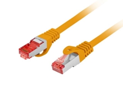 Cable de conexión LANBERG S/ftp Cat.6 de 1 m Lszh Cu para conexión de dispositivos de red
