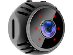 Cámara oculta inalámbrica Bestvite HD 1080P con cable de datos USB y dispositivo de visión nocturna (negra)