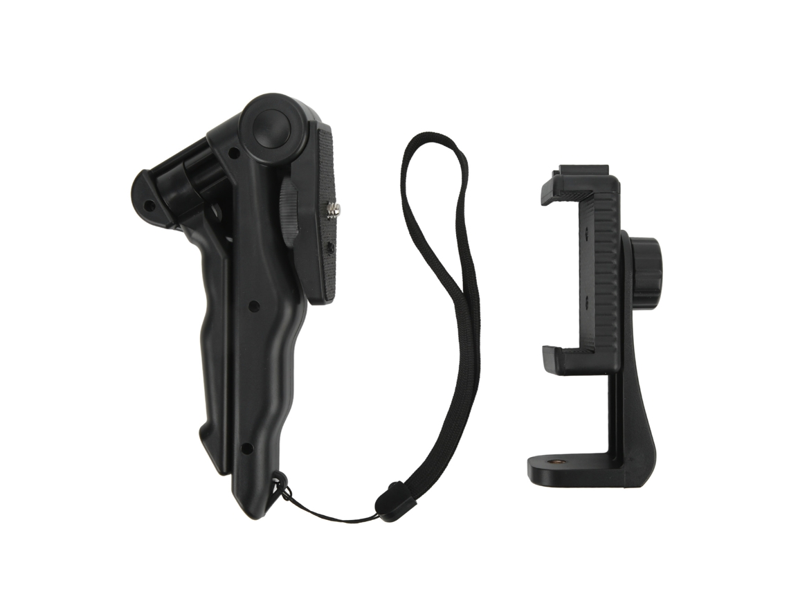 NEVEANCE Trípode para Teléfono Rotación 360° Tornillo 1/4 Plegable Compacto Estabilizador con Correa Antipérdida para Cámara de Teléfono