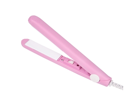 Plancha de pelo férula eléctrica pinza de pelo eléctrica rizador rollo recto máquina de sellado de férula de doble uso mini férula pequeña blanca...