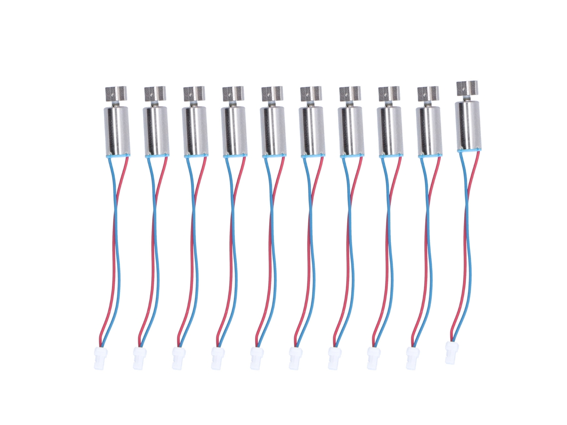 10 Mini Motores De Vibración Sin Núcleo De 6x12 Mm, 1,5 V-3 V, Para Gamepad De Alta Precisión.