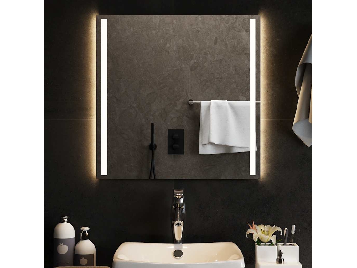 Espejo de baño con luces LED 60x60 cm HARLANV1